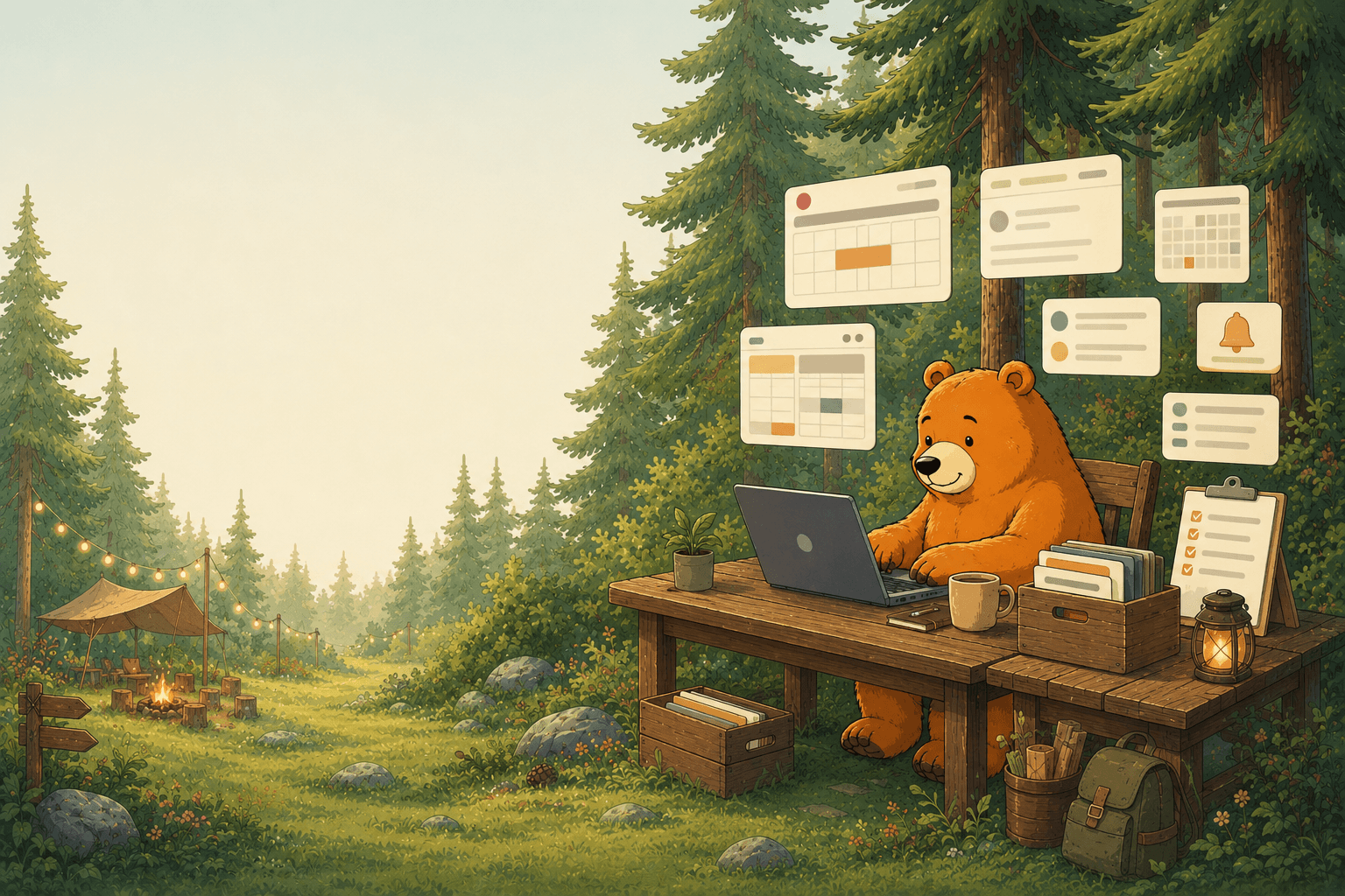 Veranstaltungsplanung in Membear