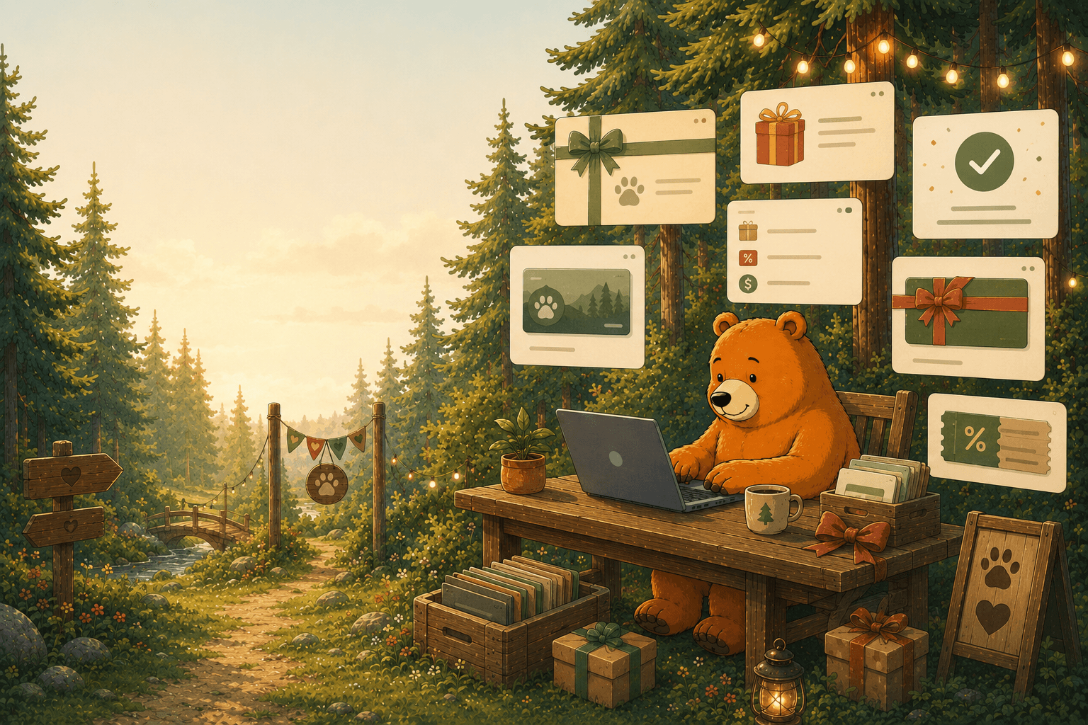 Geschenkgutscheine in Membear